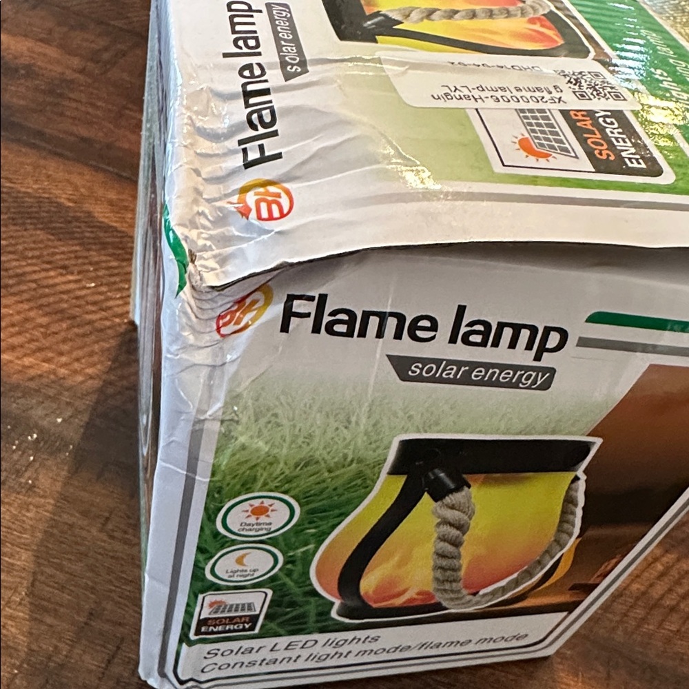Flame Lamp Solar Energy Lantern - Yellow Flame Design — Set of 4 - Picture 5 of 7